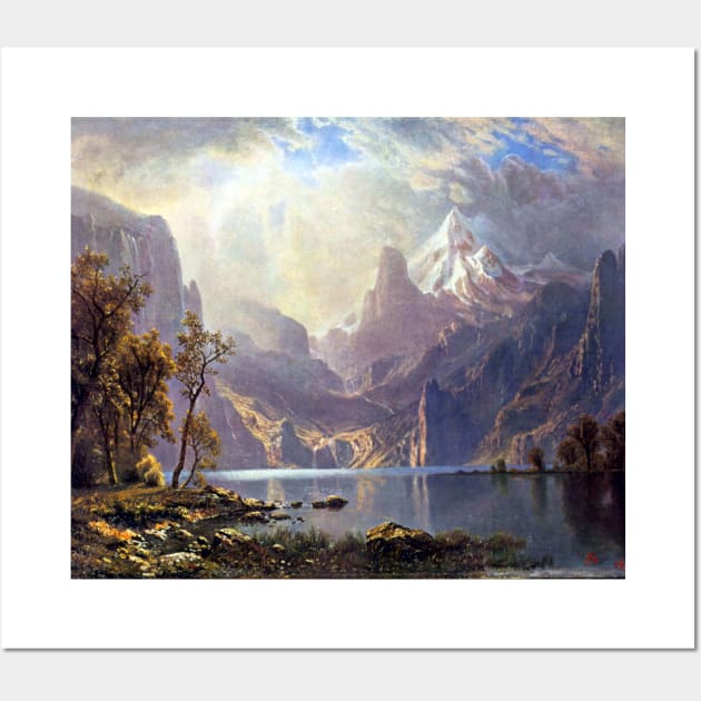 Lake Tahoe by Albert Bierstadt Wall Art by MasterpieceCafe